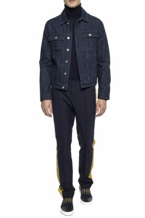 Trousers with stripes on the creases, zdjęcie 2 Trousers with stripes on the creases od Kenzo